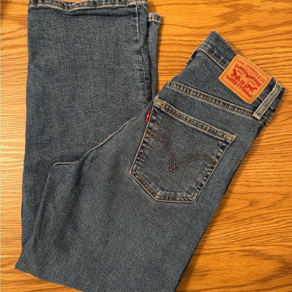 Levi's women Ribcage straight ankle Classic Denim Jeans